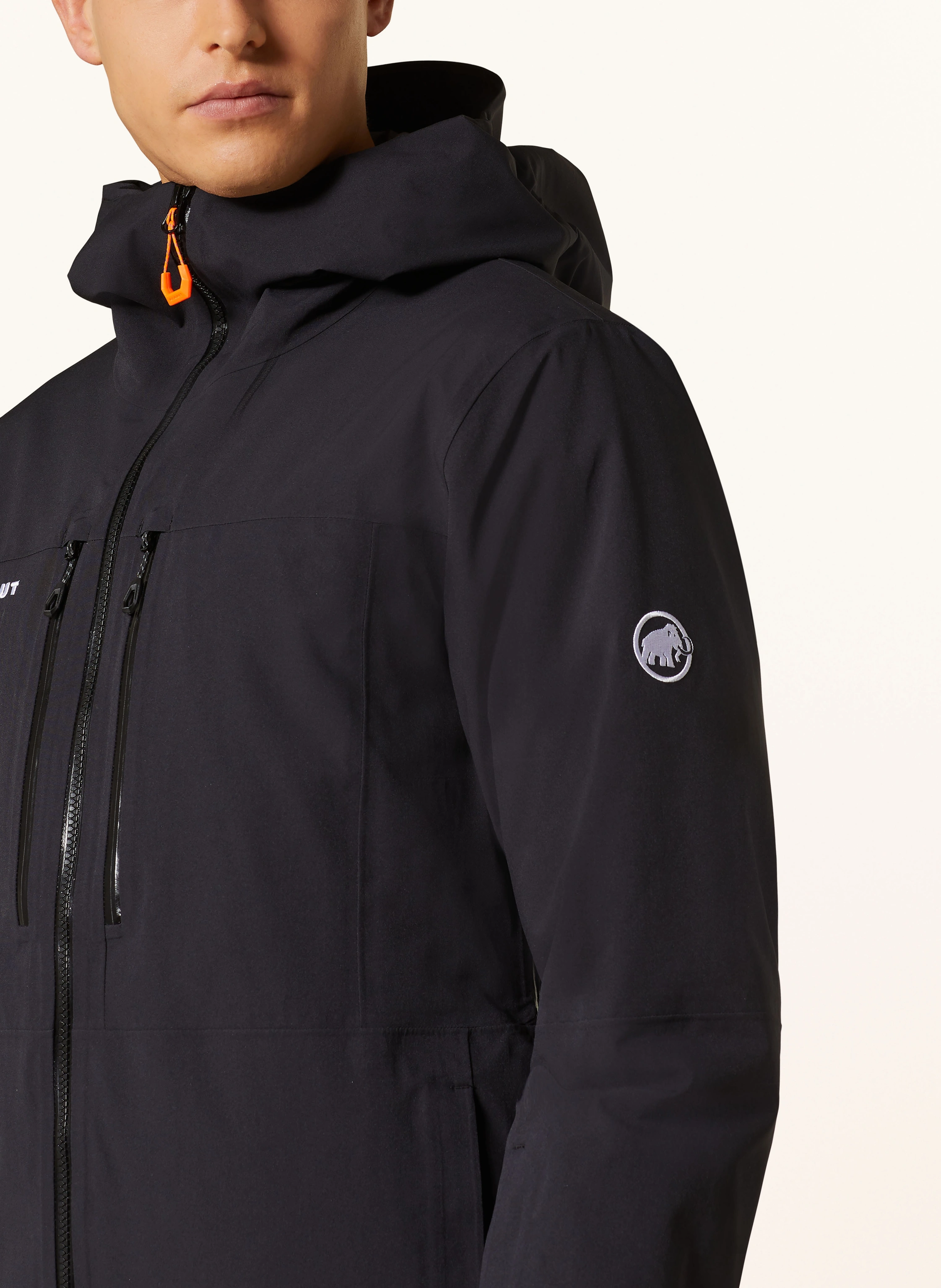 MAMMUT Gefütterte Hardshelljacke STONEY mit Kapuze