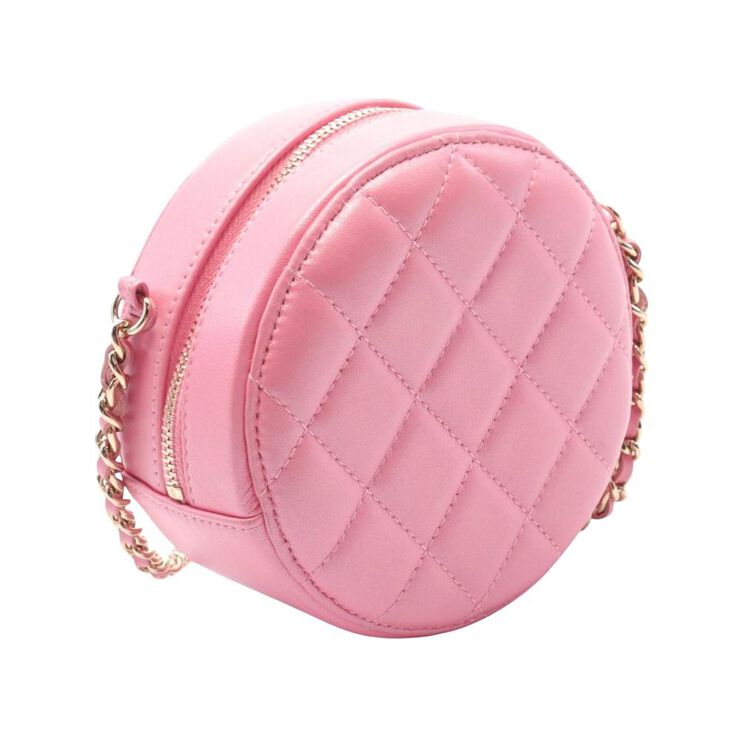 Chanel Vintage Chanel Crossbody Bag Pink