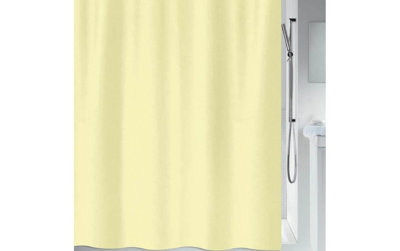 Duschvorhang Primo 120 x 200 cm, HellgelbBadevorhang aus Polyester