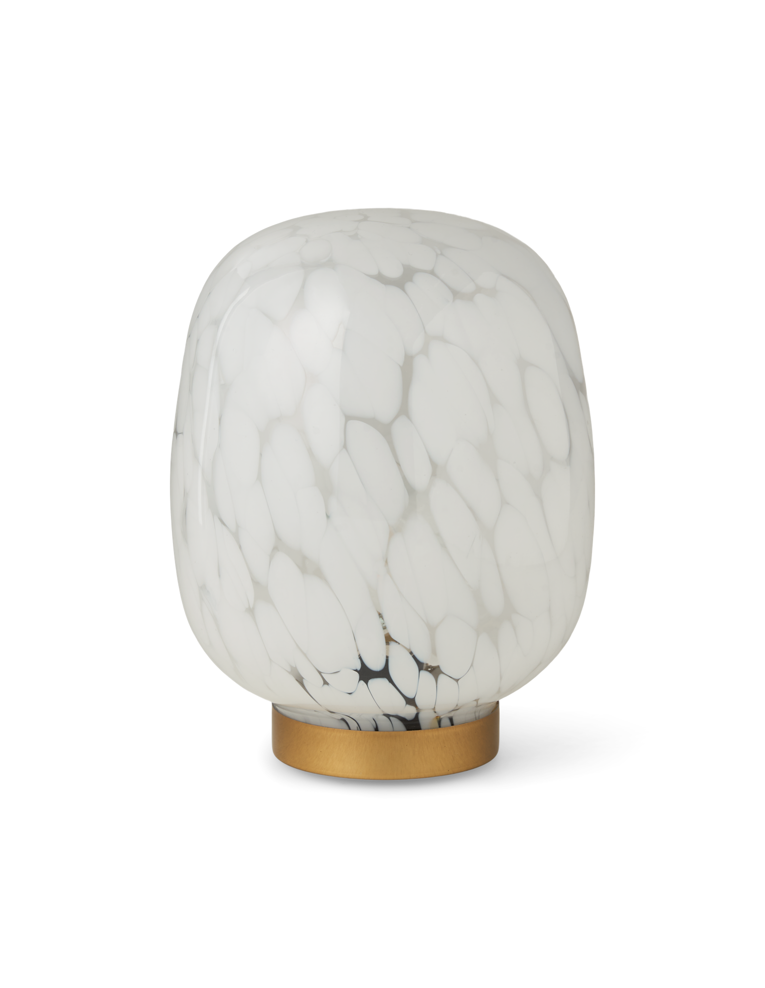 LED-bordlampe | Glas. 15,6 x 20 cm. | White
