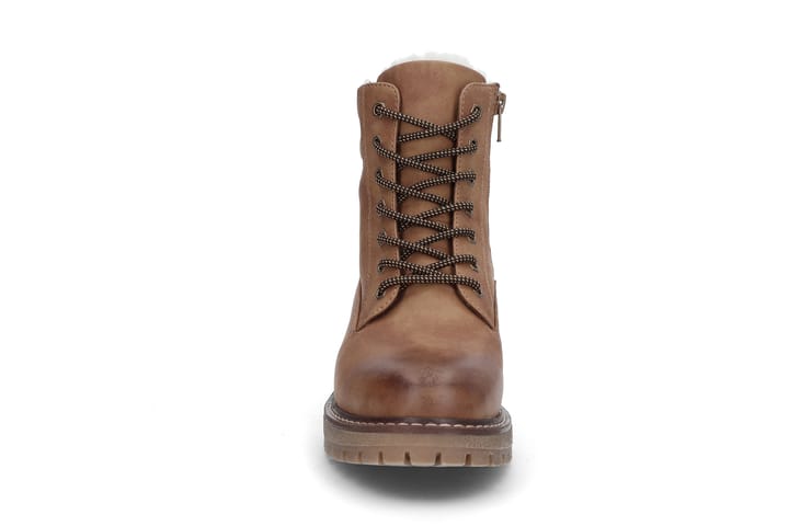 Varm vinterboots med snøring
