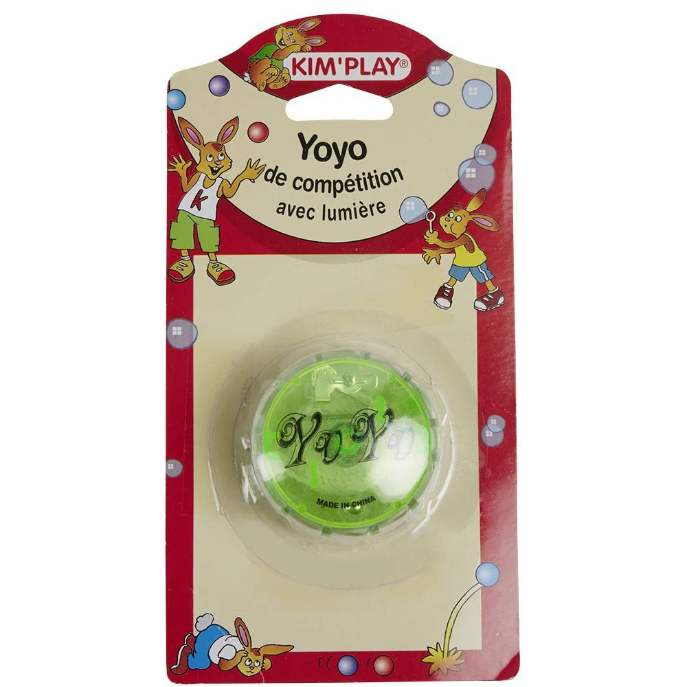 Yoyo compétition rouge et gris