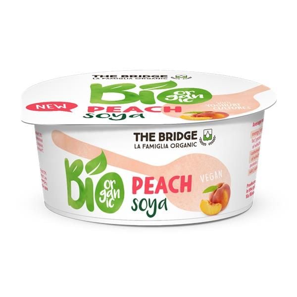 Iog. Bio Soja Pêssego 125G