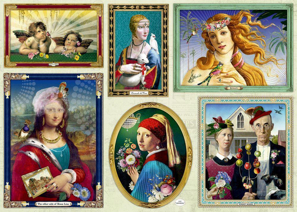 Sechs Klassiker, Puzzle