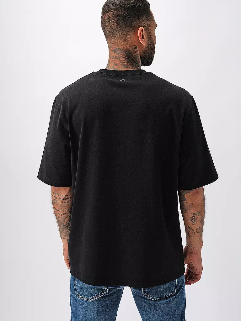 AMI PARIS T-Shirt schwarz
