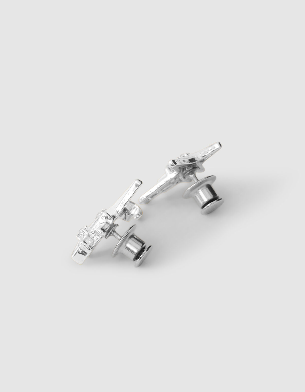 Spark Jeans Pins Zilver