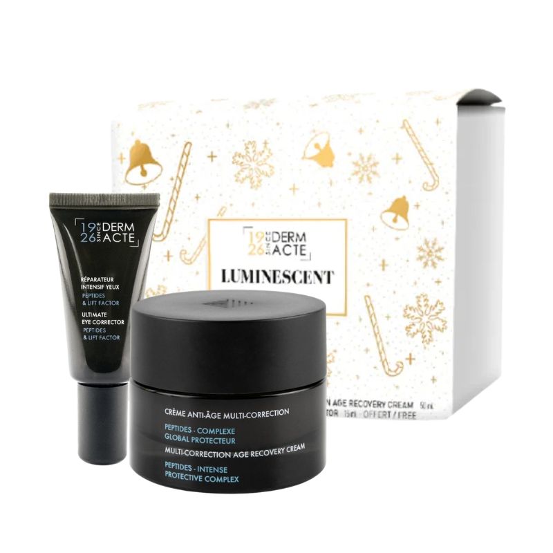 Coffret soins visage Luminescent Derm Acte
