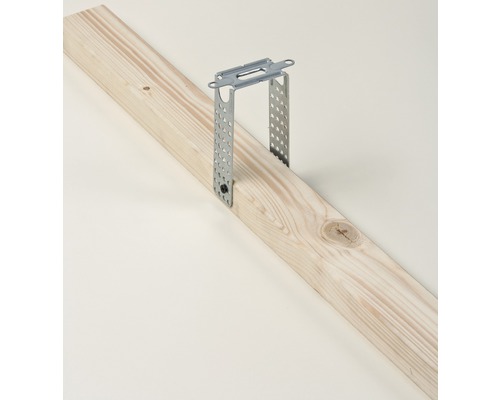 Knauf directhangers 125 mm voor 50 mm houten latten, verpakking van 100 stuks.