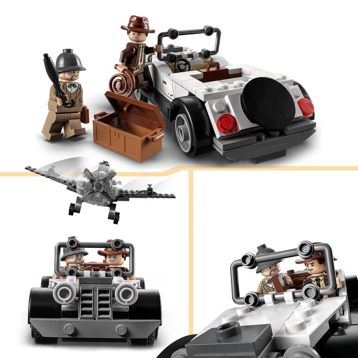 Poursuite en avion de combat Lego Indiana Jones 77012