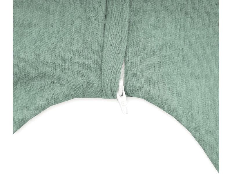Julius Zöllner Baby-Sommerschlafsack Jumper Musselin Grün 9 Schlafoverall Jumper mit Reissverschluss