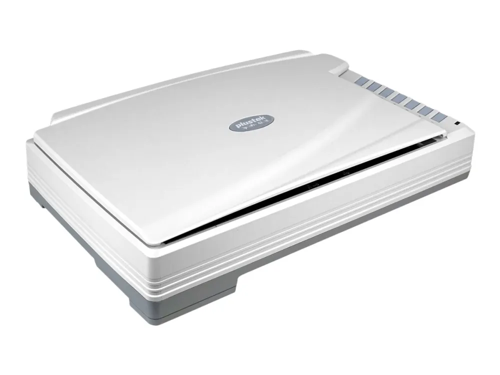 Plustek OpticBook A320E - Flatbed-scanner - CCD - A3 - 800 dpi - op til 2500 scanninger pr. dag - USB 2.0