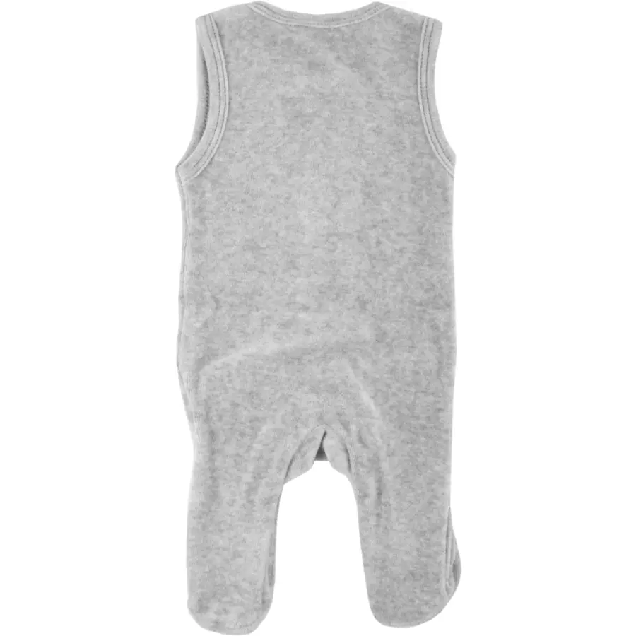 FIXONI Frühchen Strampler light grey