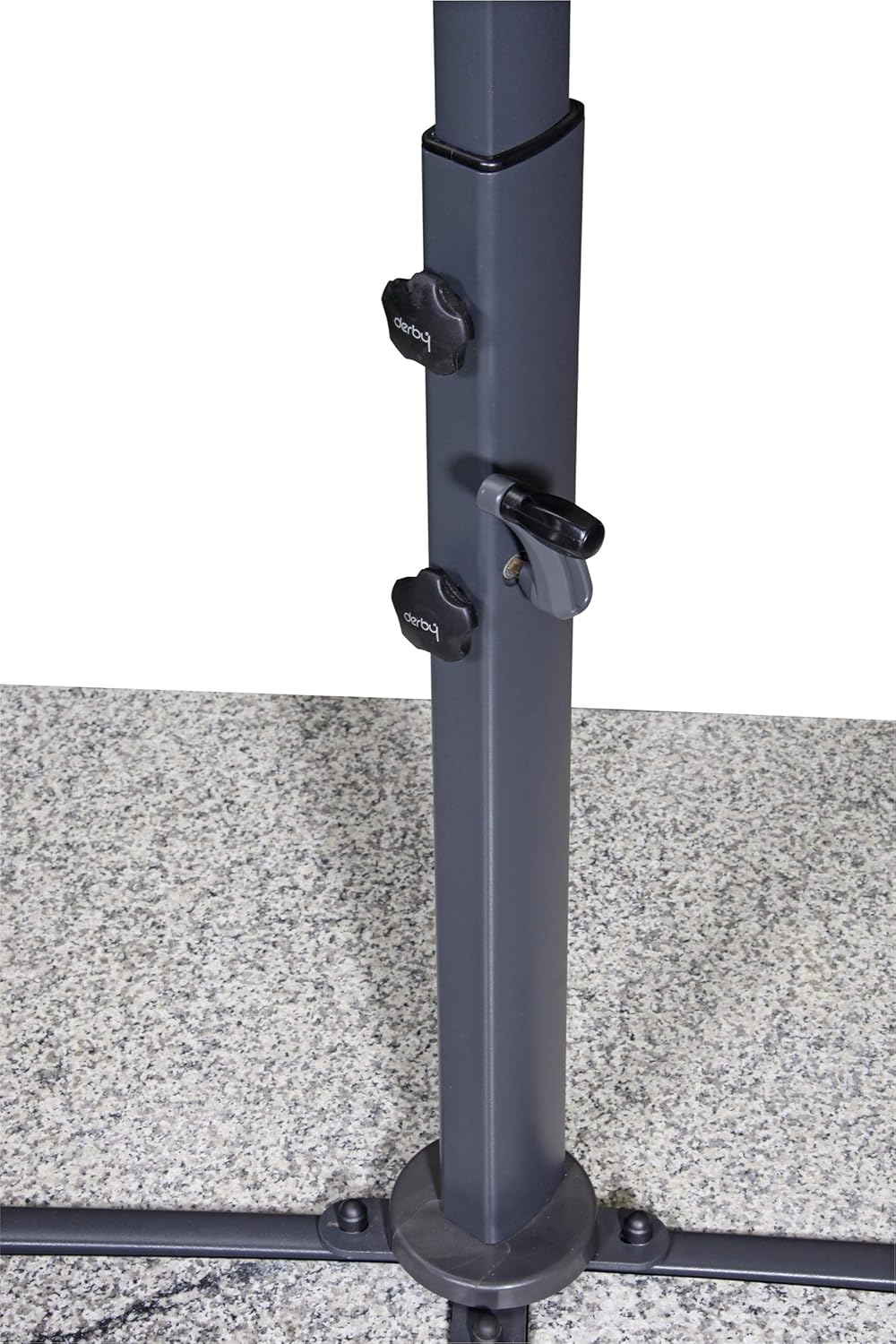 derby Ravenna Smart 300 – Hochwertiger Ampelschirm ideal für Garten und Terrasse – Neigbar – ca. 300cm