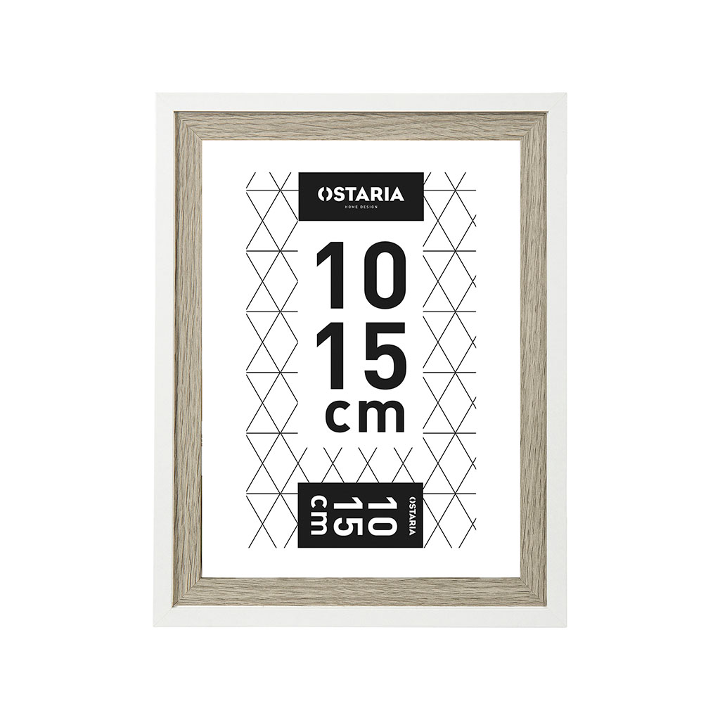 Cadre photo CALI bois foncé 10x15cm