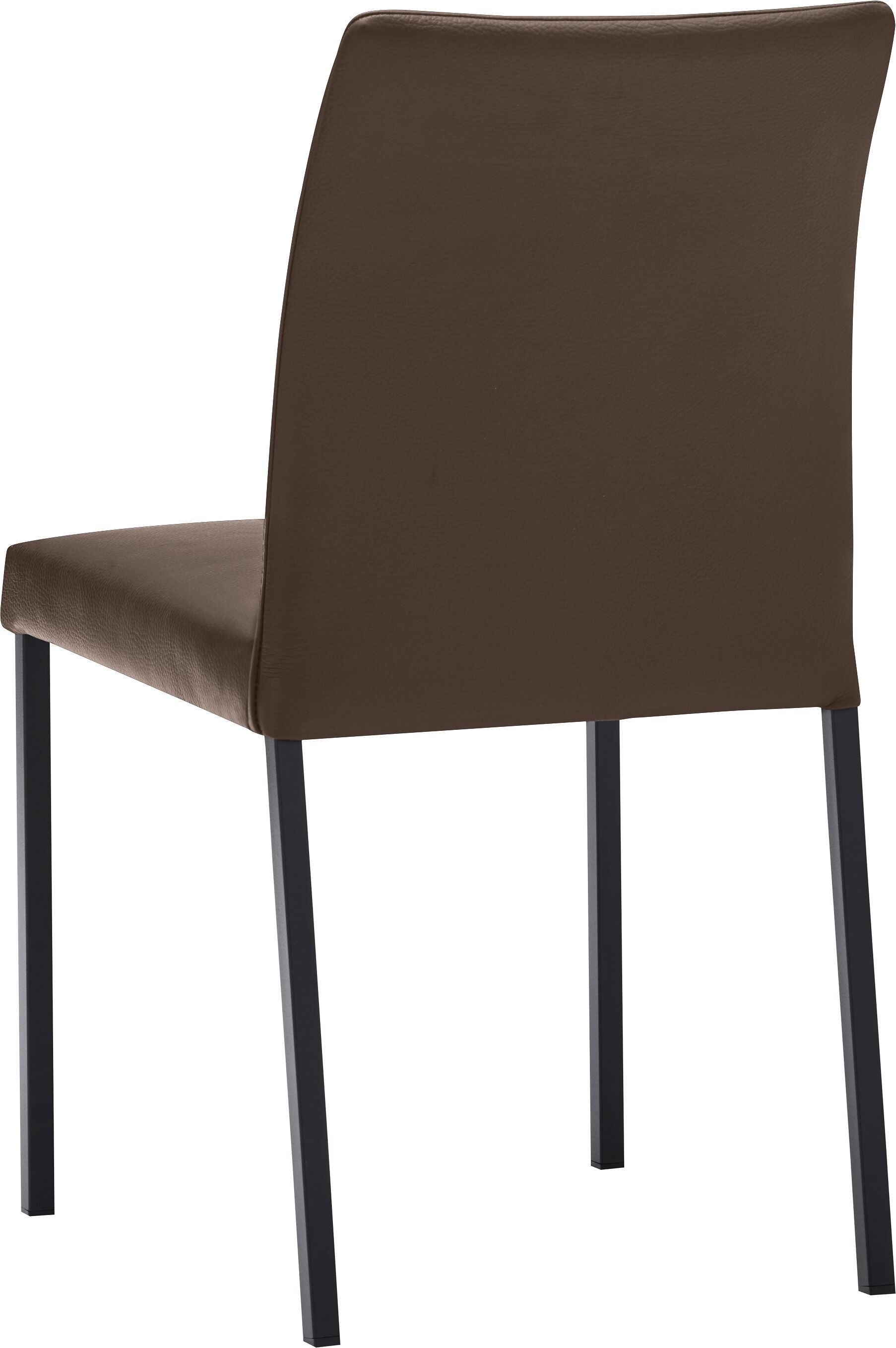 SIENA Stuhl - Dunkelbraun / B: 52.0 cm x T: 44.5 cm x H: 83.0 cm