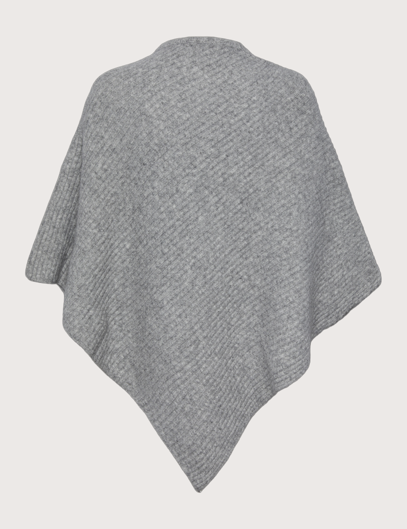 PIECES PONCHO STEPHANIE GRIS