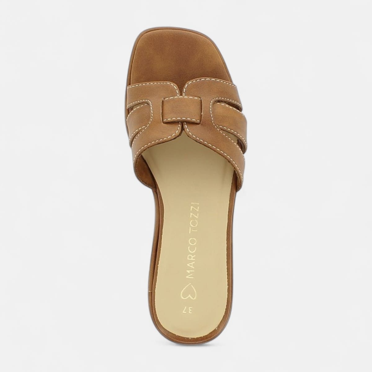 Mules Femme cognac