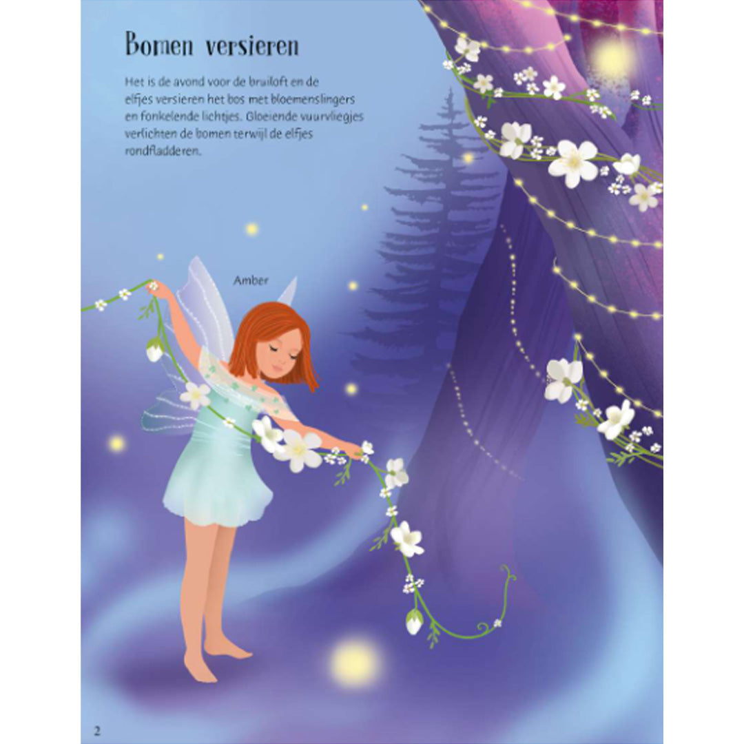 uitgeverij usborne sticker- en aankleedboek bruiloftselfjes