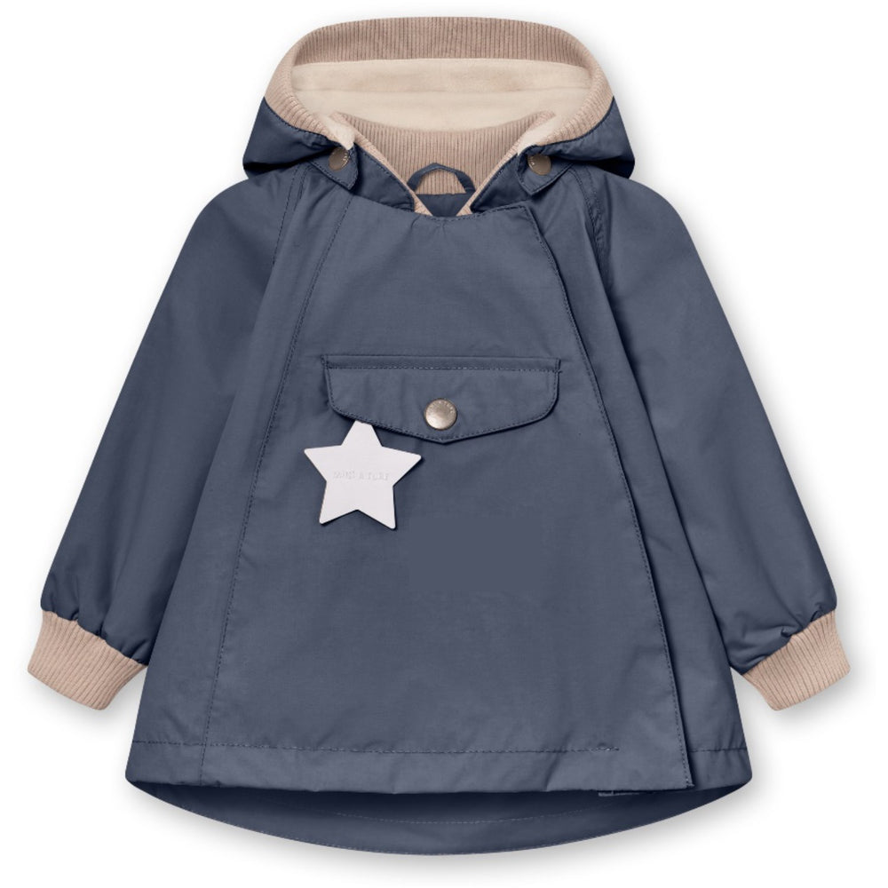 Køb Mini A ture Ombre Blue Wai Fleece Lined Spring Jakke. GRS