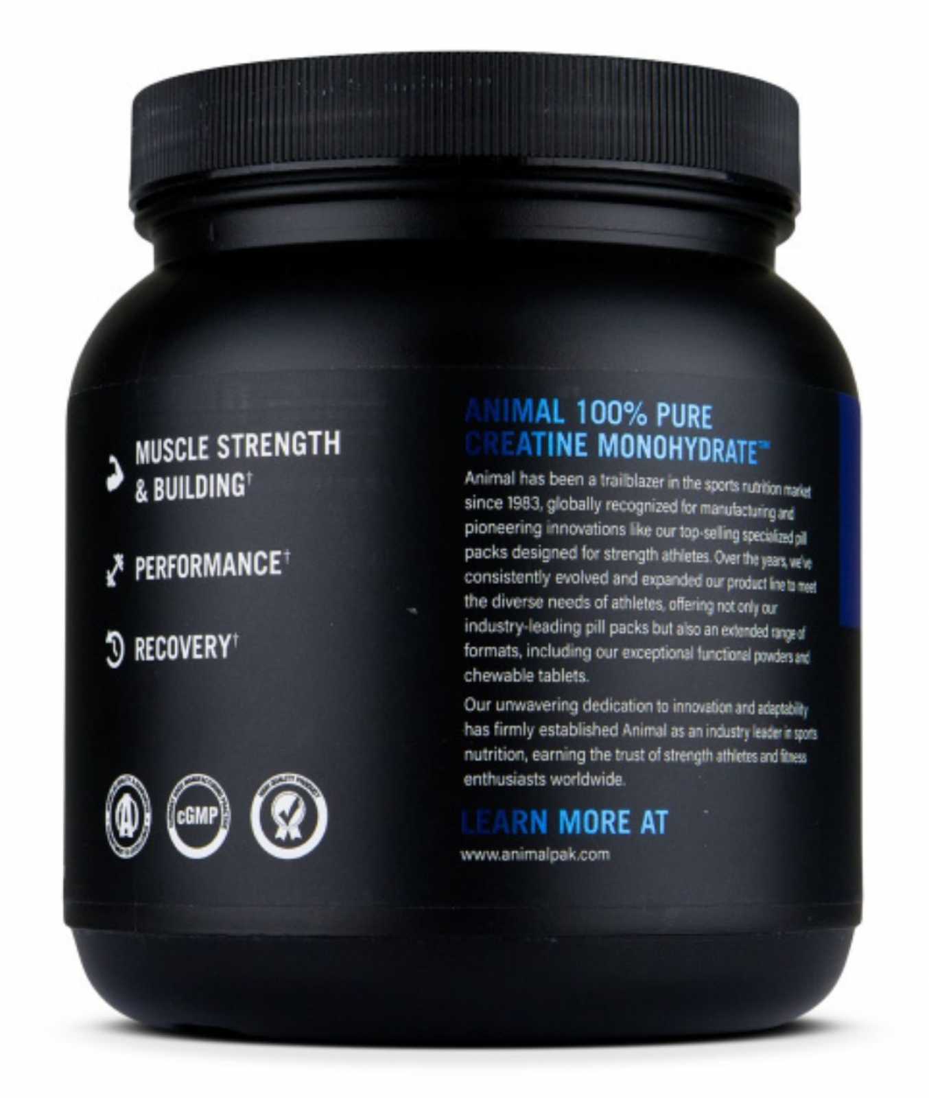 Creatina micronizada animal 100% pura 500g