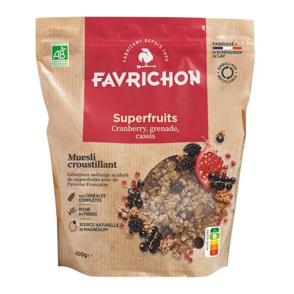 Muesli Crocante Biológico Com Frutos Vermelhos