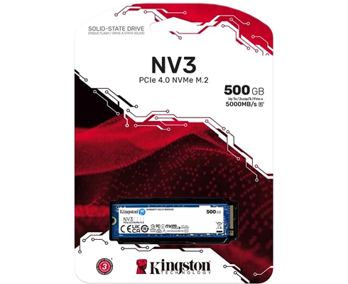 Kingston NV3 Gen 4  M.2 SSD 500GB