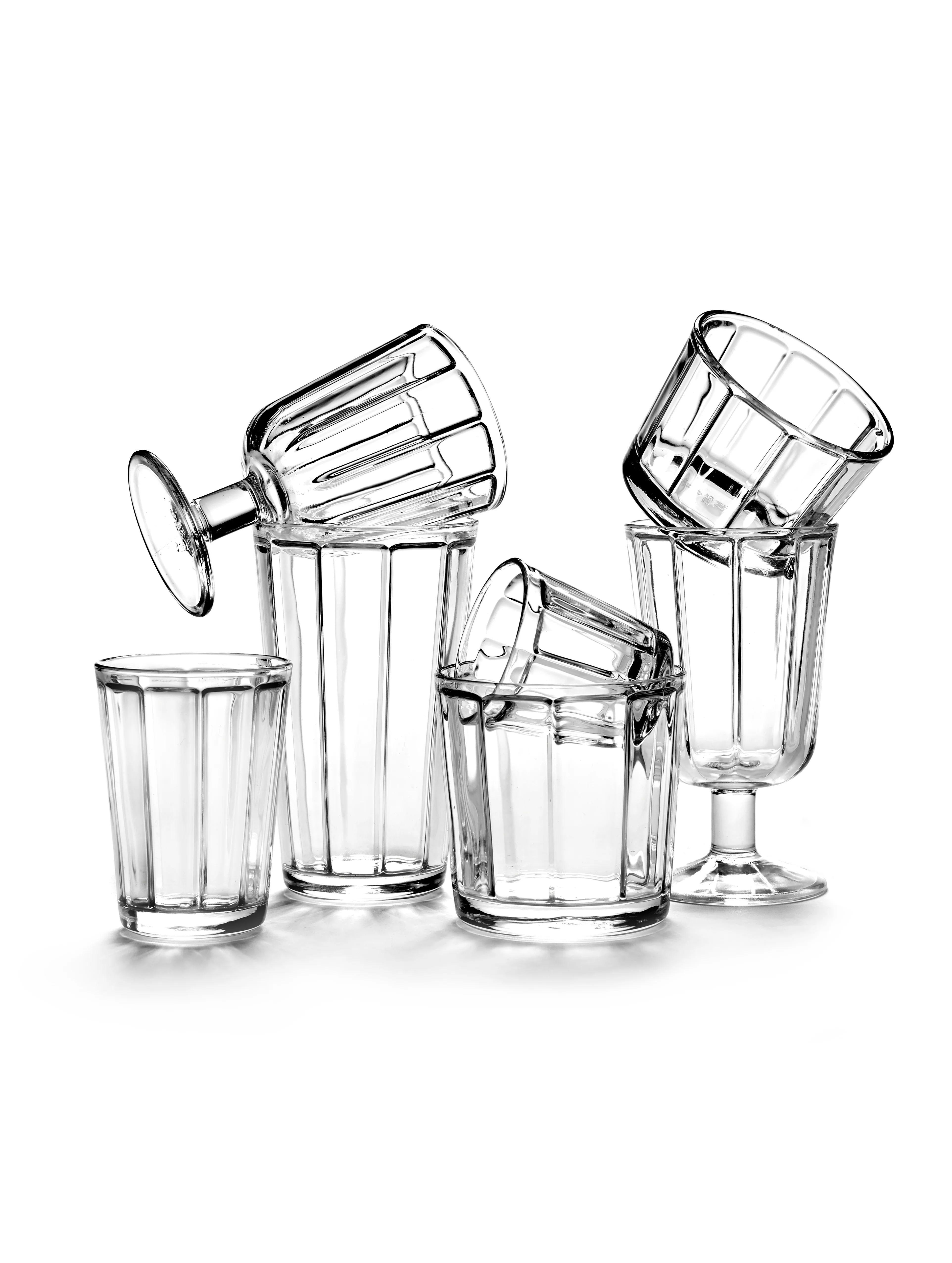 Serax  Surface vandglas - H: 9,5 cm.