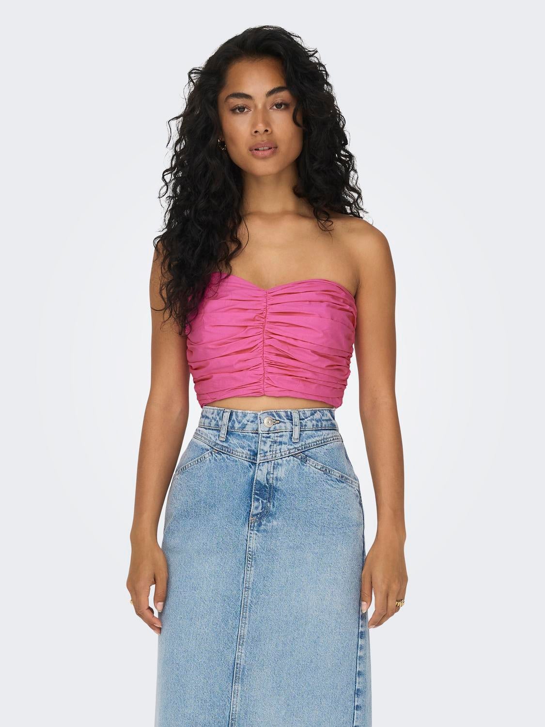ONLMICHELLE Top Fuchsia Purple