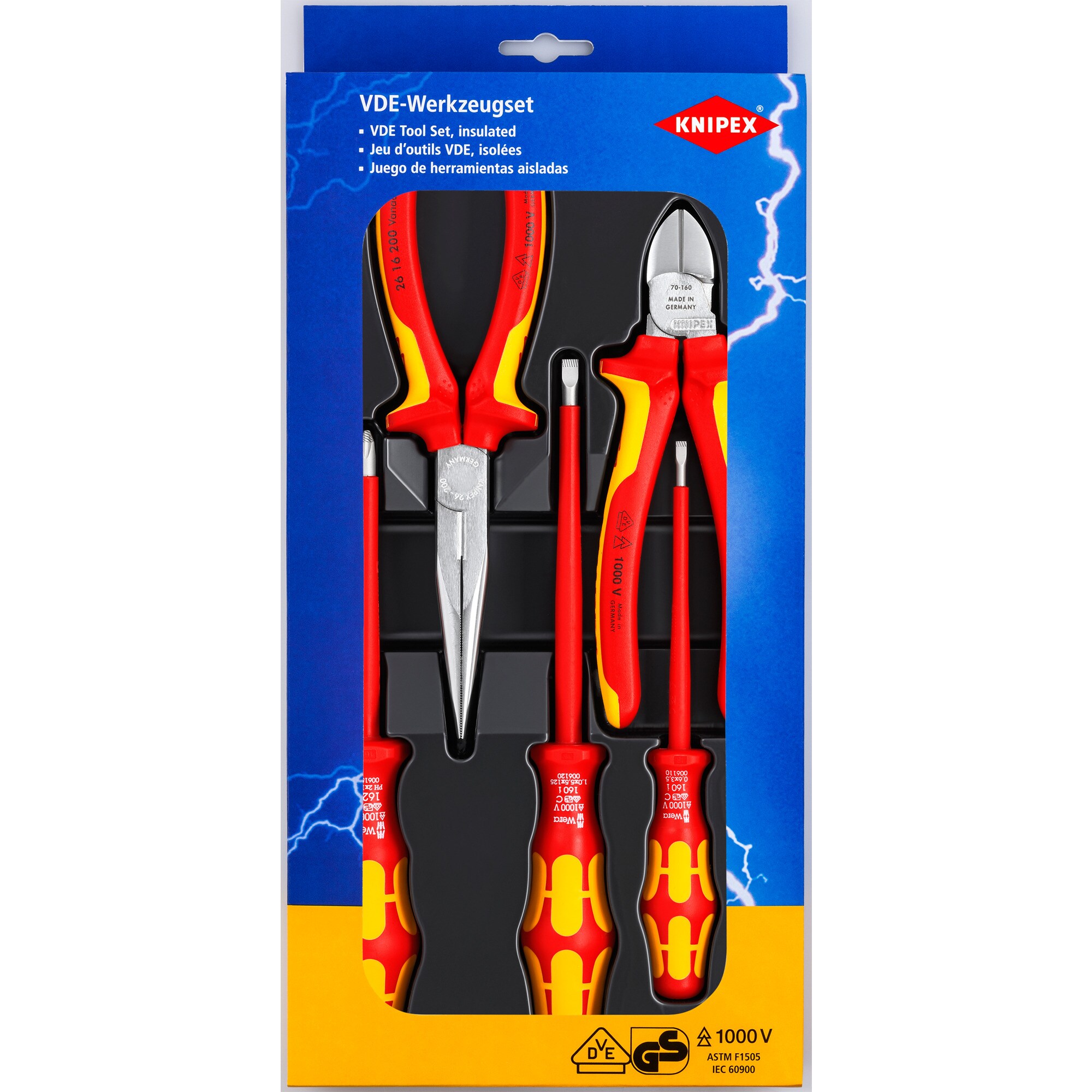 Knipex Werkzeug-Set VDE-Werkzeugsatz 002013