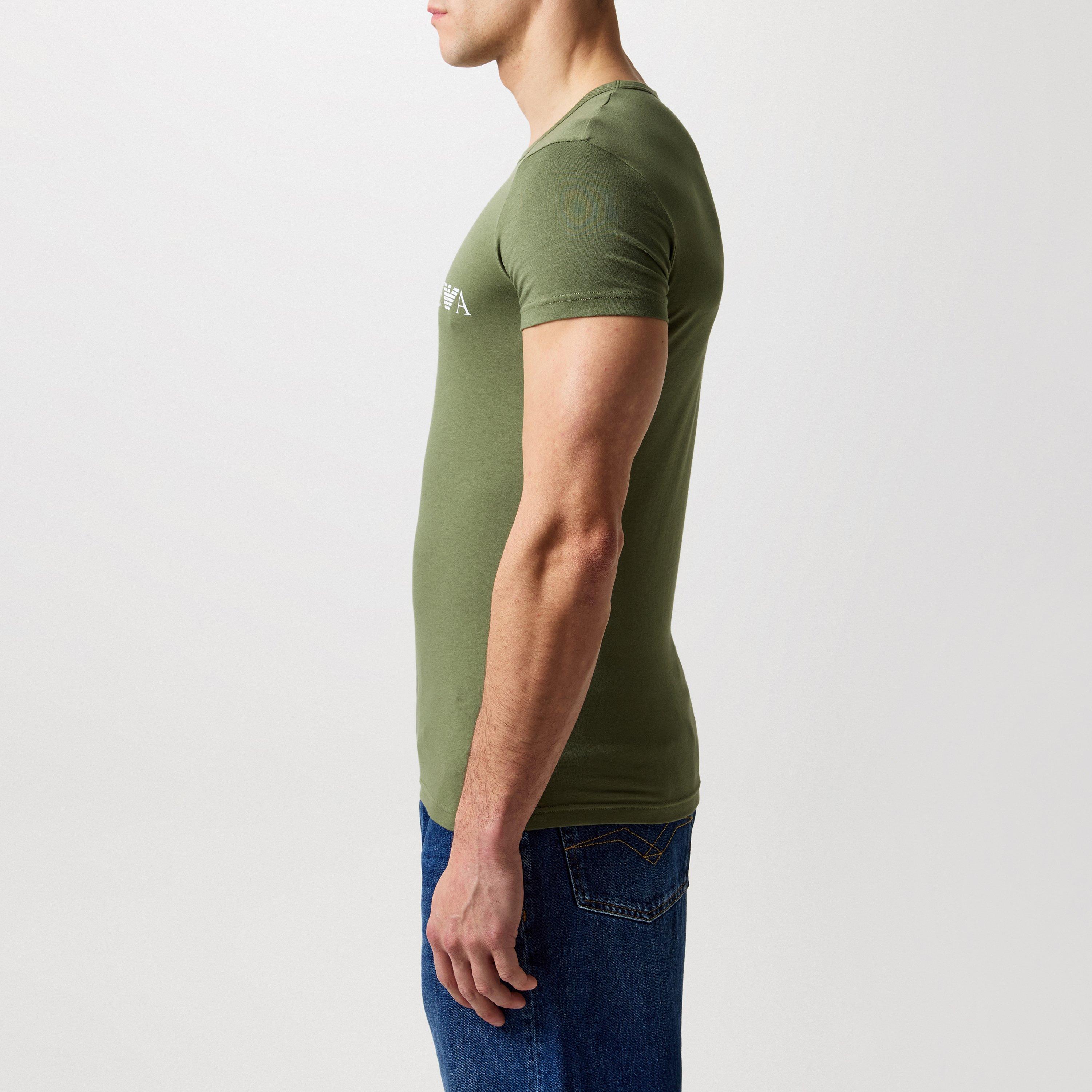 Emporio Armani Chest Logo T Shirt