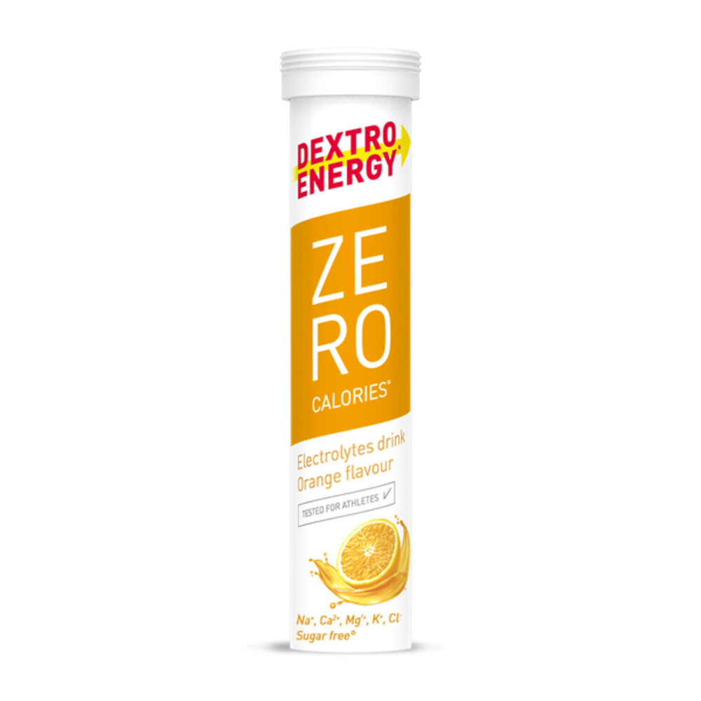 4x Dextro Energy Zero Calories Orange80 gr