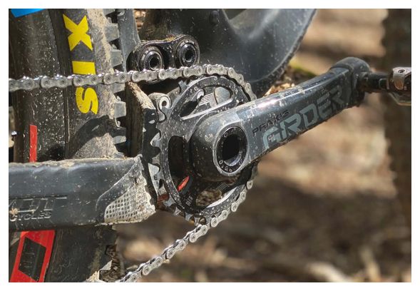 Manivelles Praxis Girder Carbon Direct Mount (Sans Boîtier) Noir