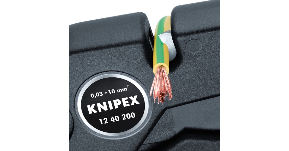 KNIPEXZelfinstellende afstriptang 1240200