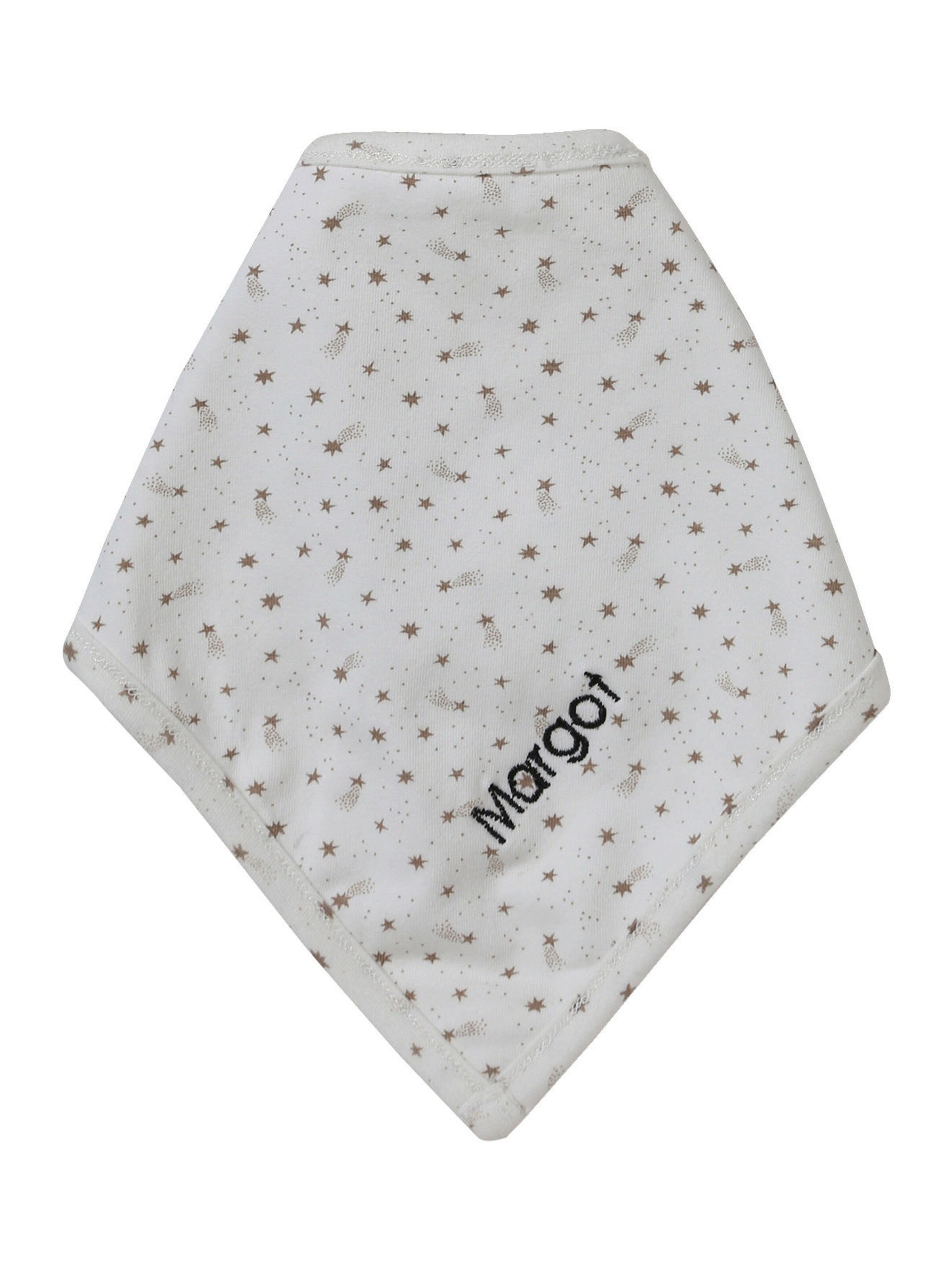 Vertbaudet Mädchen Baby-Set: Mütze, Fäustlinge & Halstuch in Beutel wollweiß