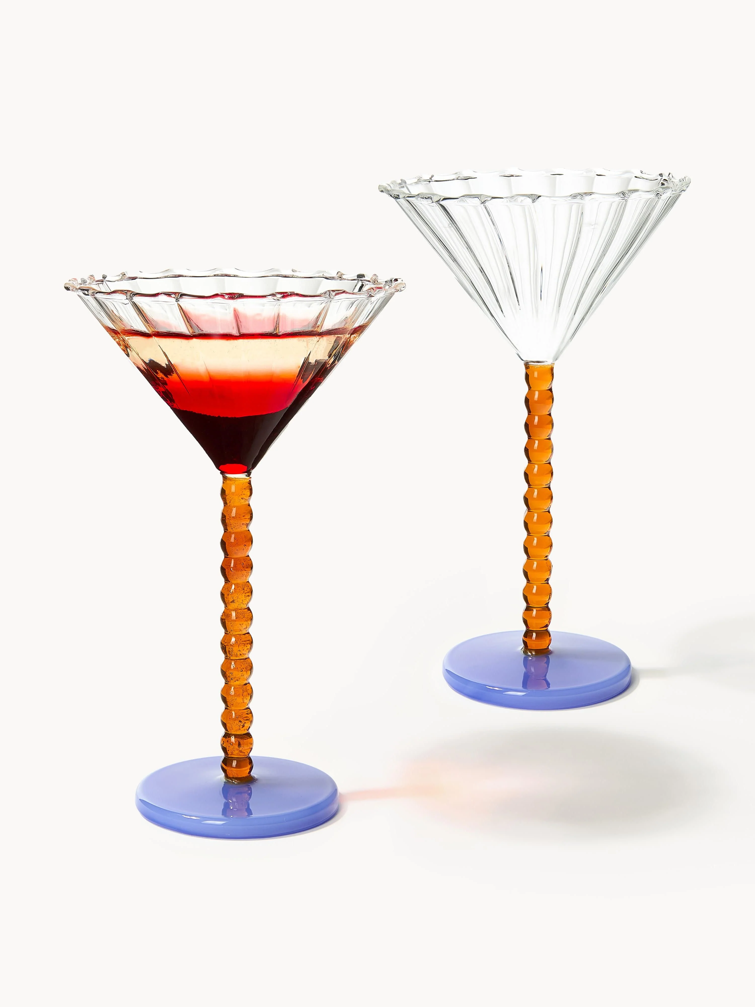 Cocktailglazen Perle uit borosilicaatglas, 2-delig