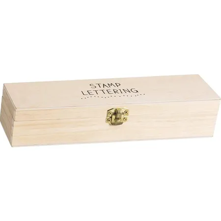 Heyda 204888681 Stempelset Alphabet+ Zahlen und Sonderzeichen (46 Stempel)