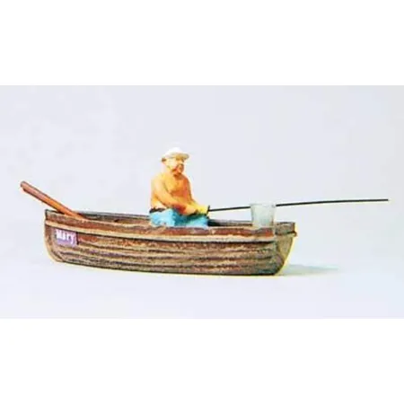 Preiser 28052 - Angler im Boot, Spur H0