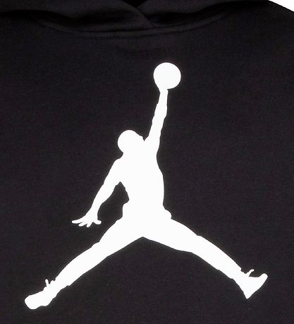 Jordan H?ttetr?je - Cropped - Jumpman Core - Sort m. Hvid