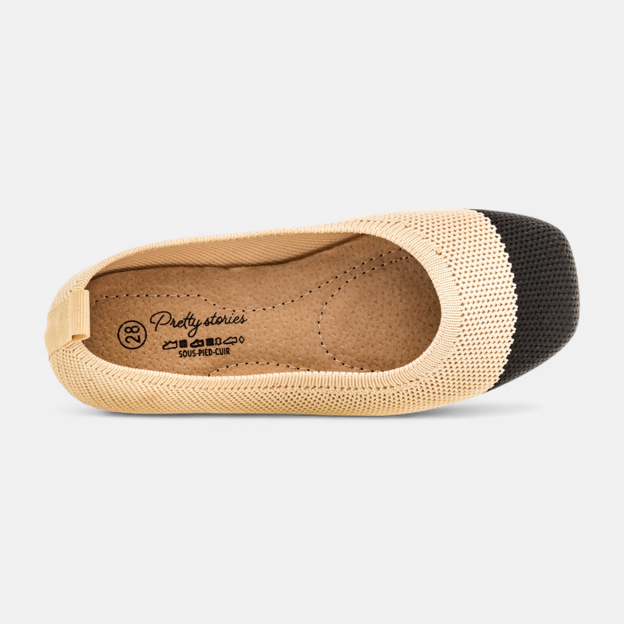 Ballerines Fille beige
