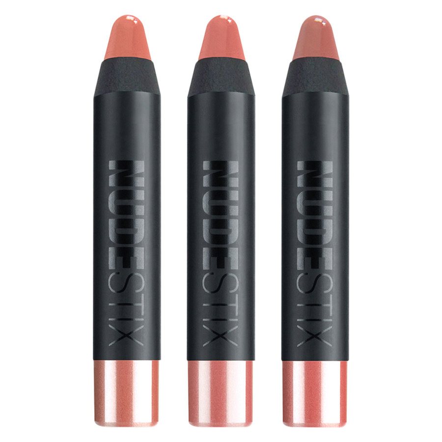 Nudestix Nude Natural Lips Founders Mini Lip Kit 3pcs