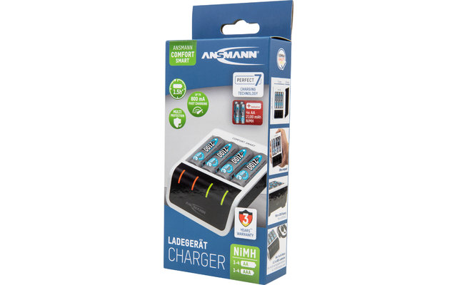 Ansmann Comfort Smart Akku-Ladegerät 1,2 V