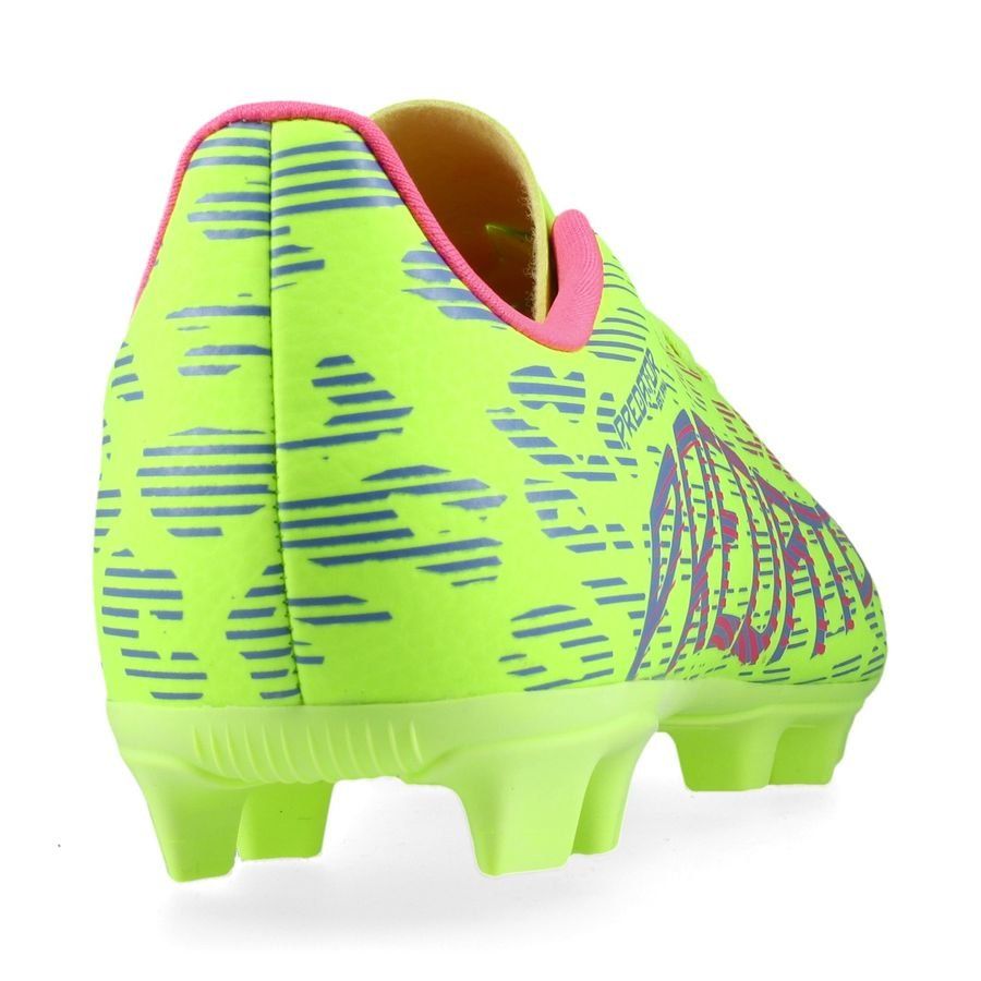 adidas Predator Club FxG Mystic Victory - Lucid Lemon/Lucid Pink/Blue Fusion