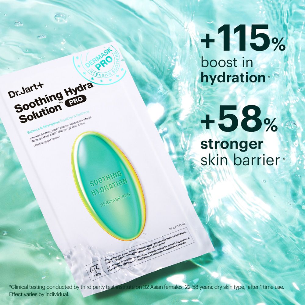 Dr.Jart+ DERMASK™ Soothing Hydra Solution Pro + Hyaluronic Acid and Seaweed Extracts