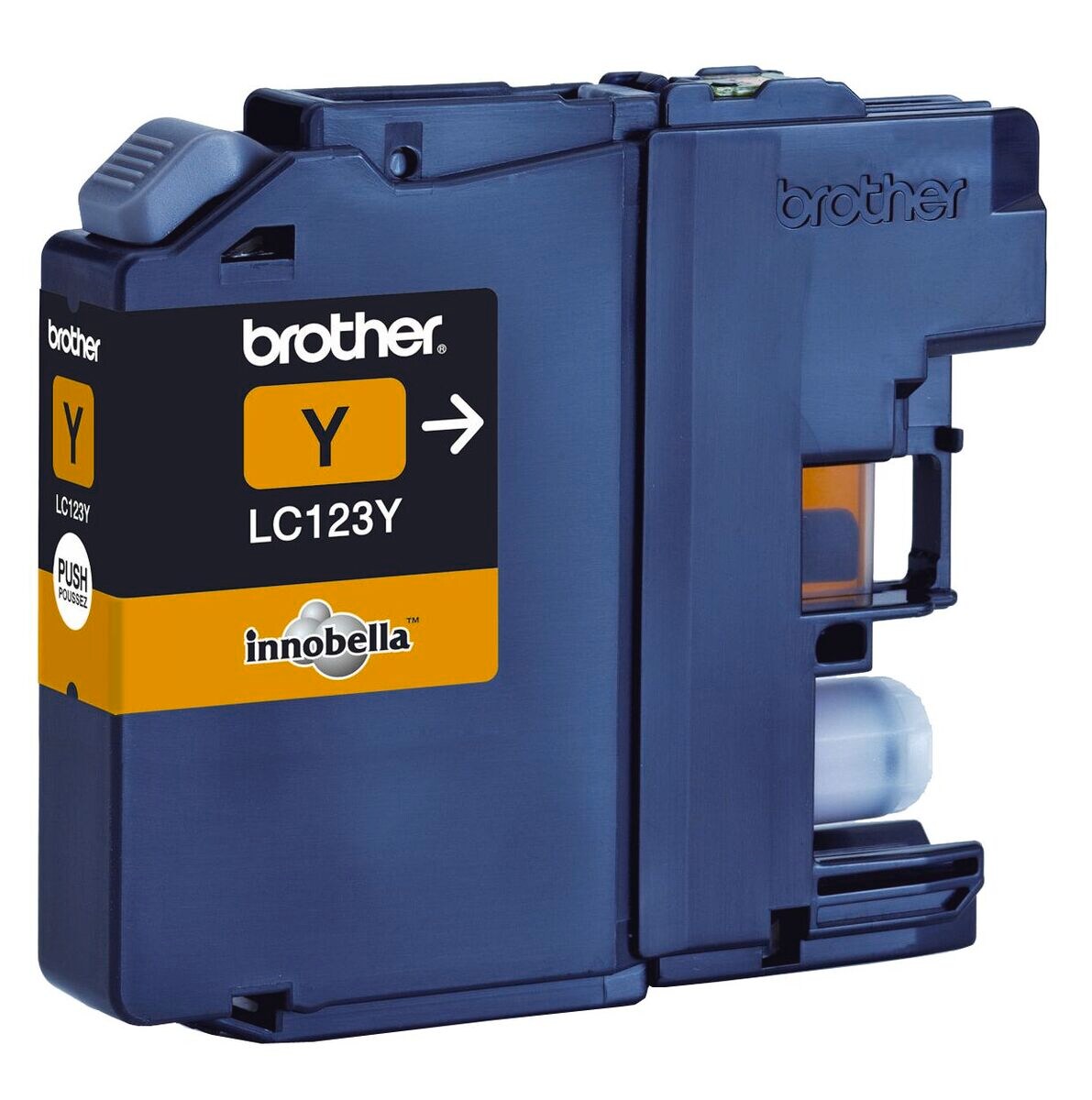 Brother Tintenpatrone LC-123Y Gelb (ca. 600 Seiten)