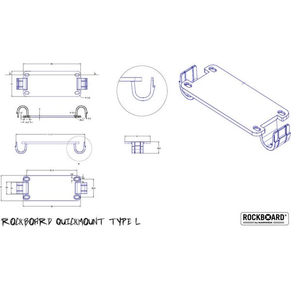 Rockboard Quick Mount Type L