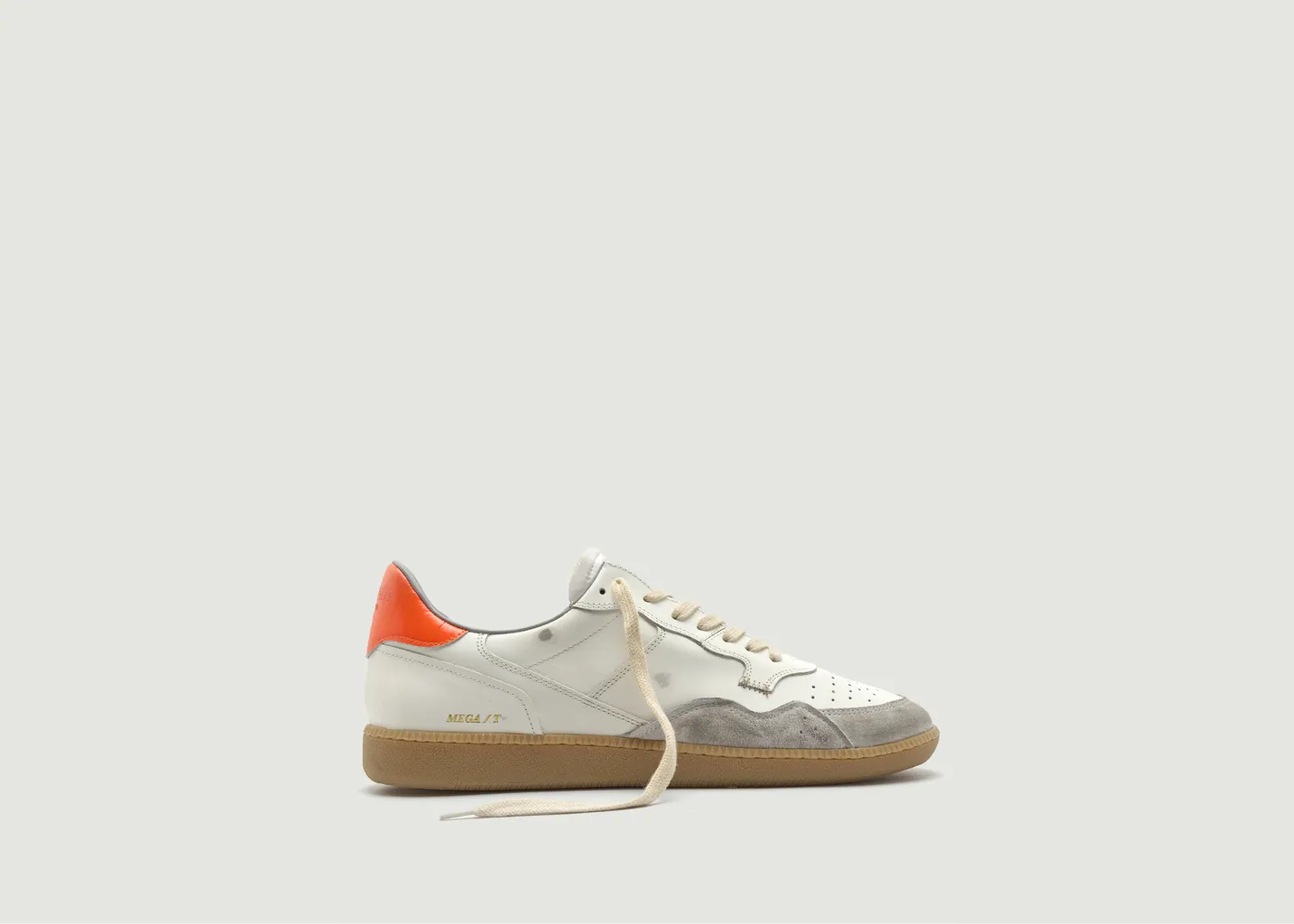 Sneakers basses en cuir Mega T Hidnander