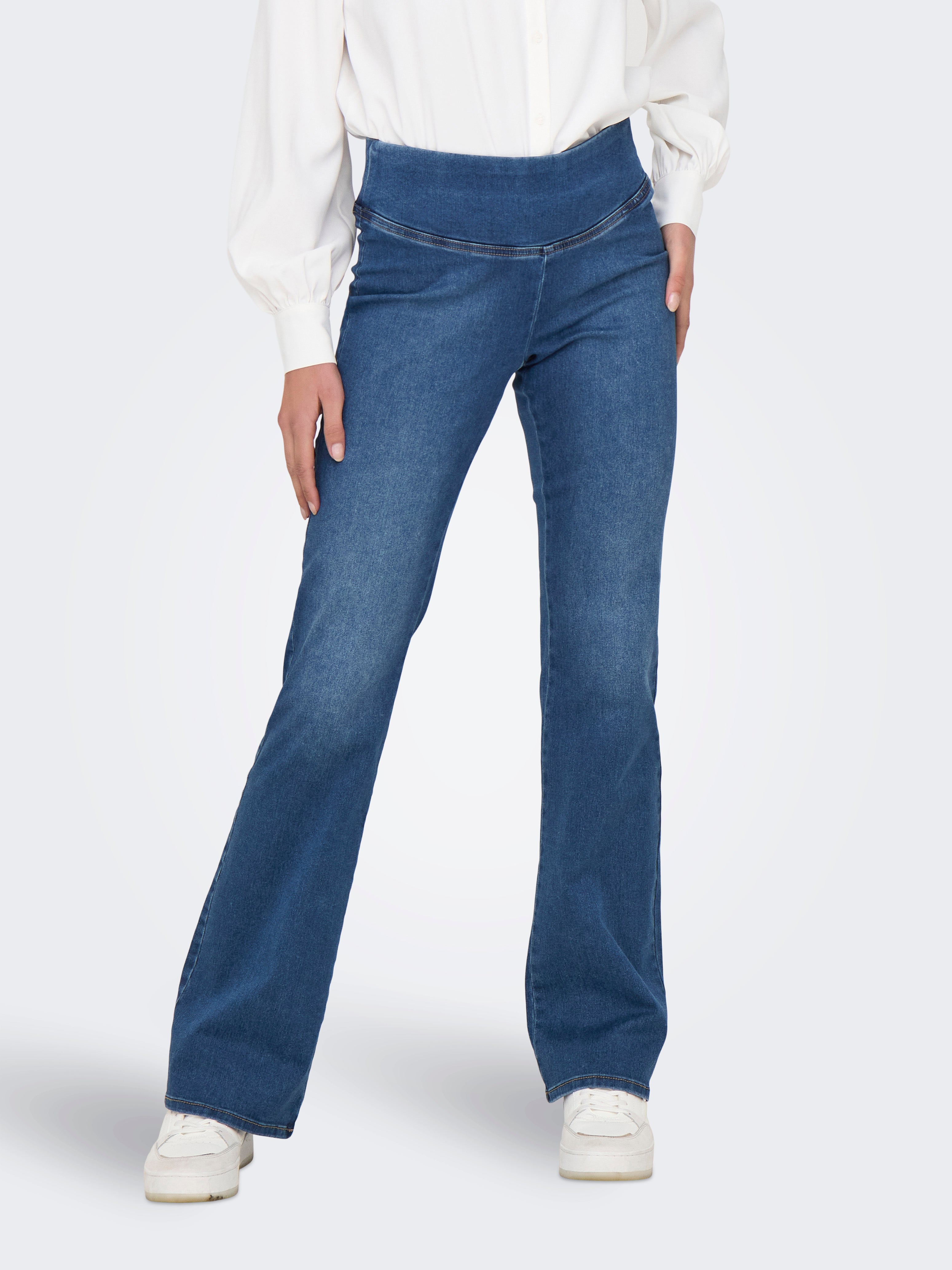 ONLROYAL Mittlere Taille Ausgestellt Jeans Medium Blue Denim