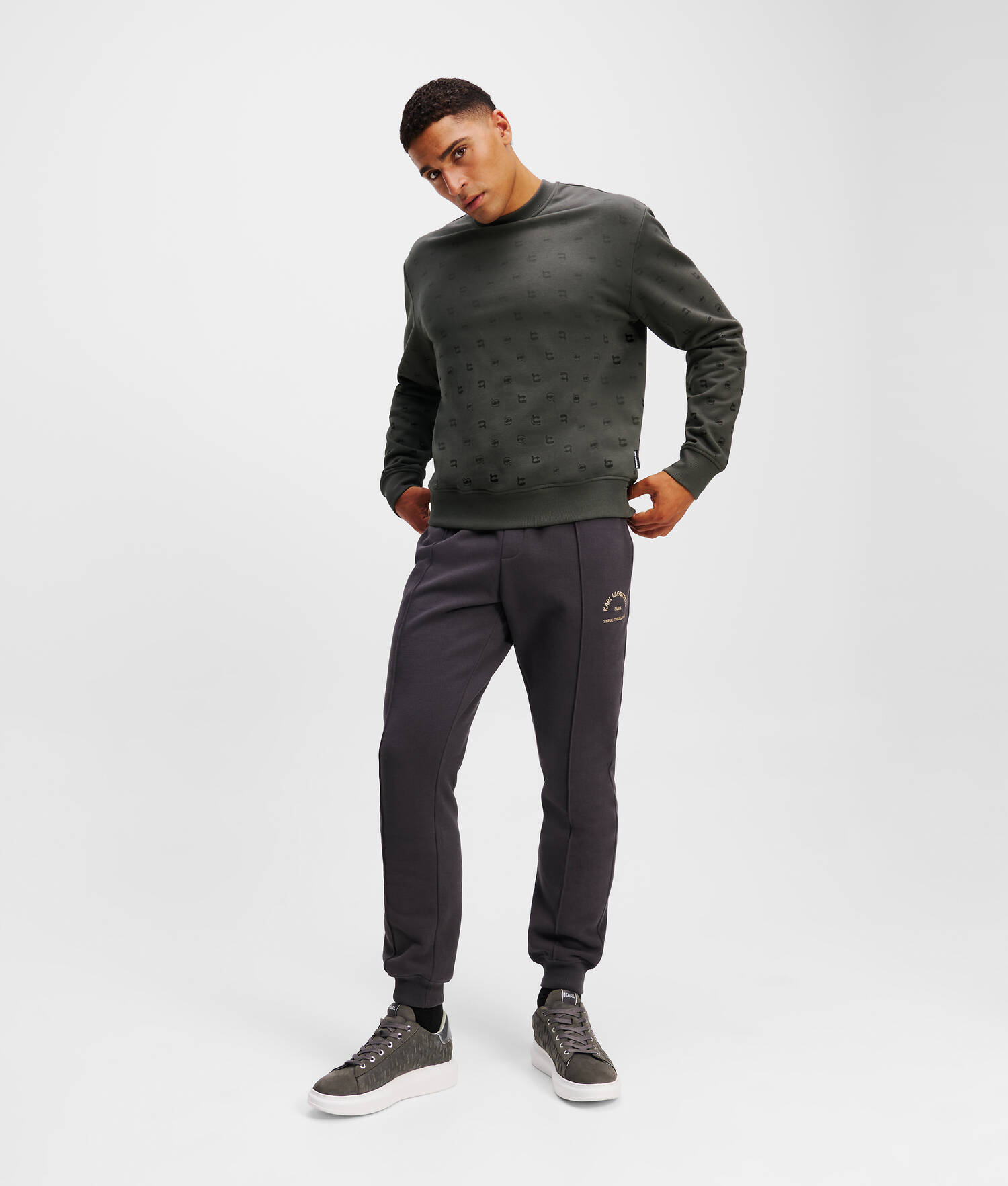 SWEAT-SHIRT À IMPRIMÉ FAÇON ALL-OVER IKON