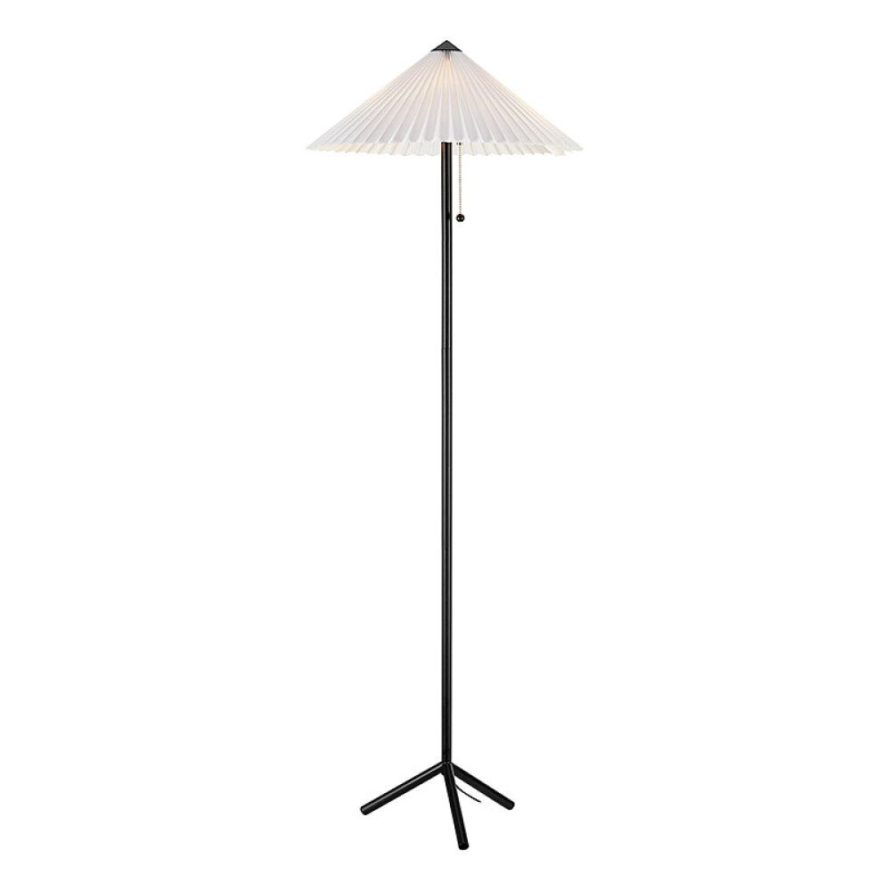 GULVLAMPE MARKSLÖJD CABATO 140CM SVART/VIT