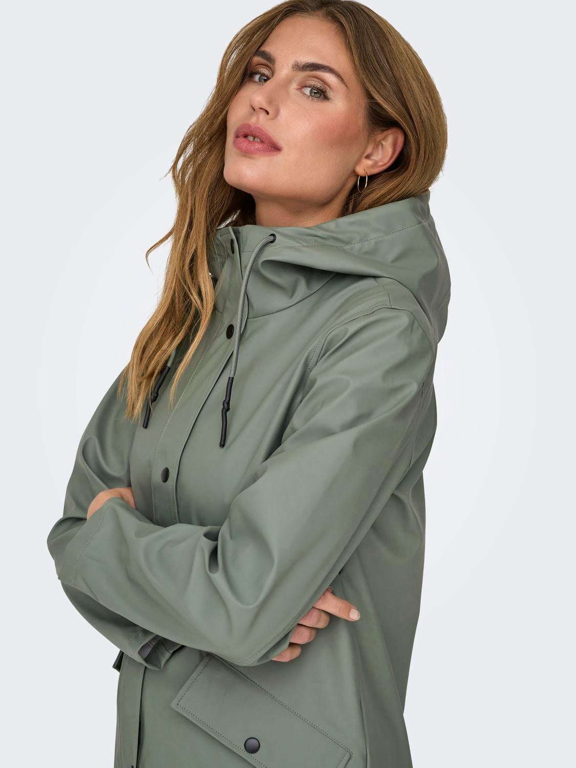 ONLELISA Regenmantel Agave Green